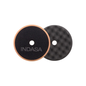 Pad polerski miękki waflowany gąbka czarna 145mm